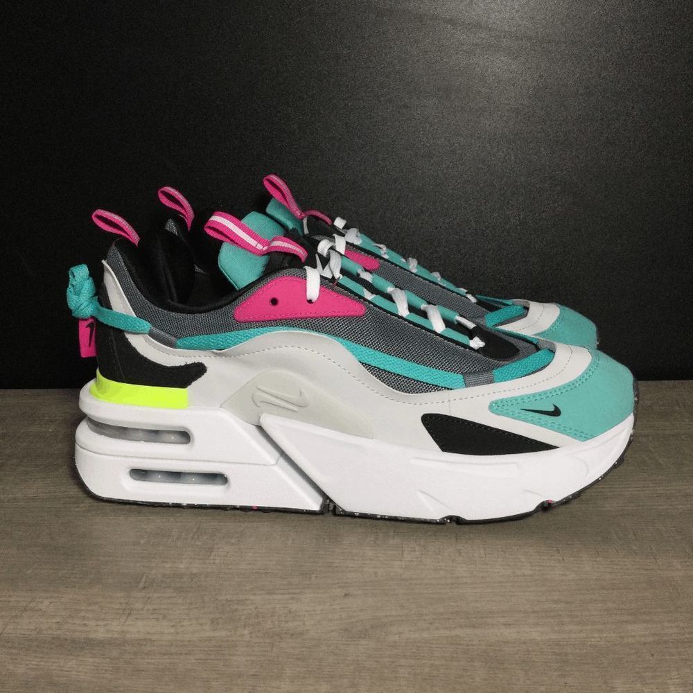 Nike Athletic Shoes - Teal, Pink, Black, White